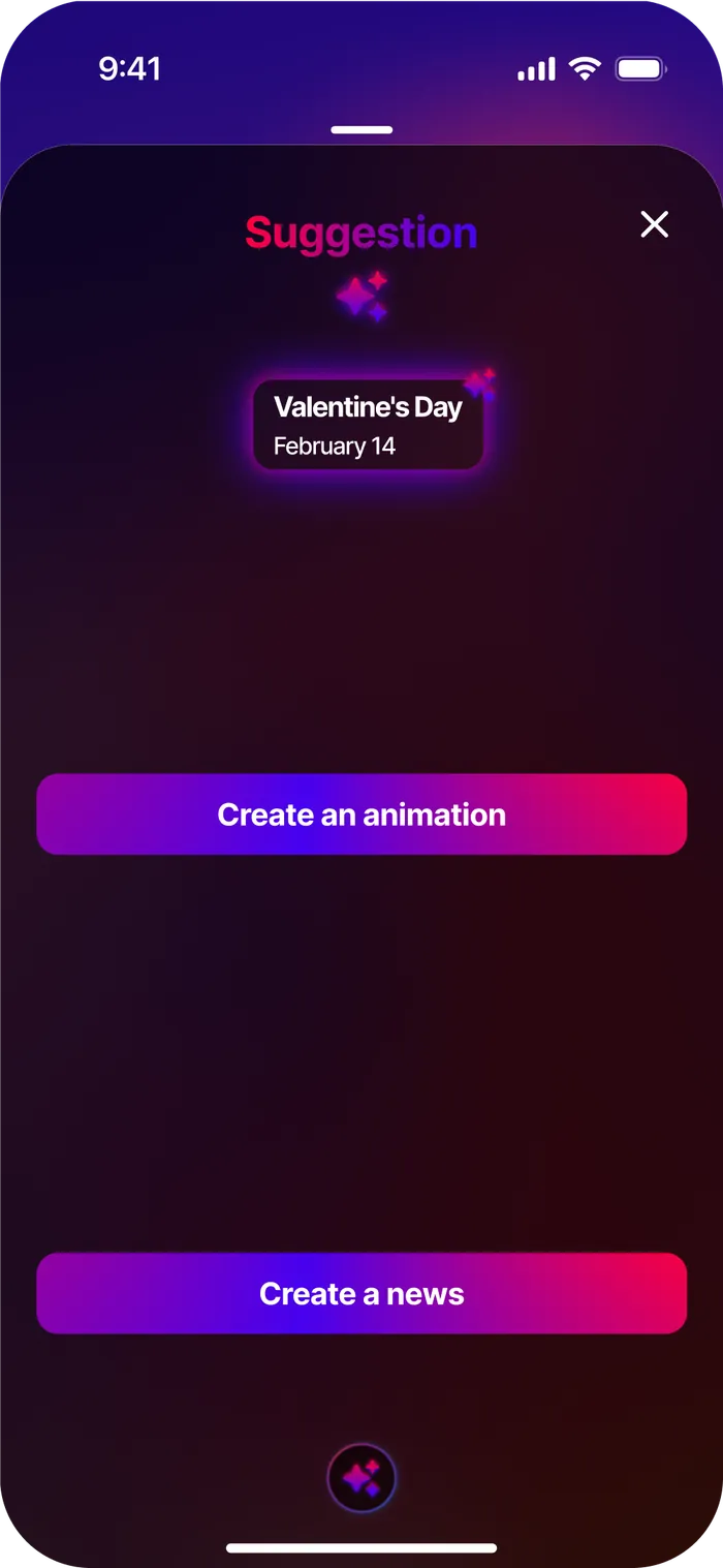 AI interface