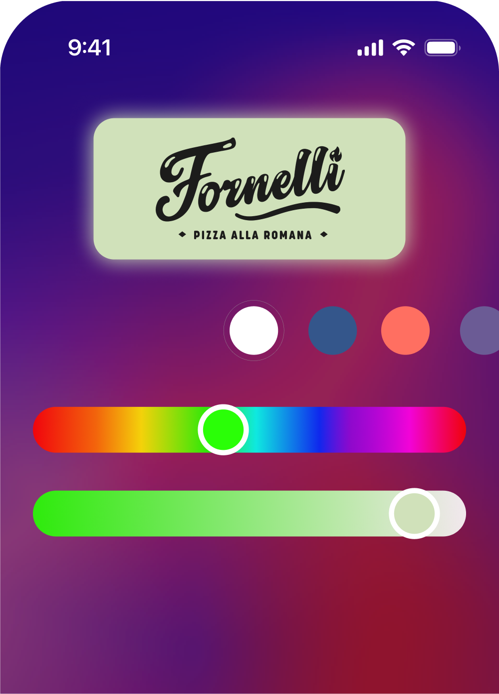 Color picker interface