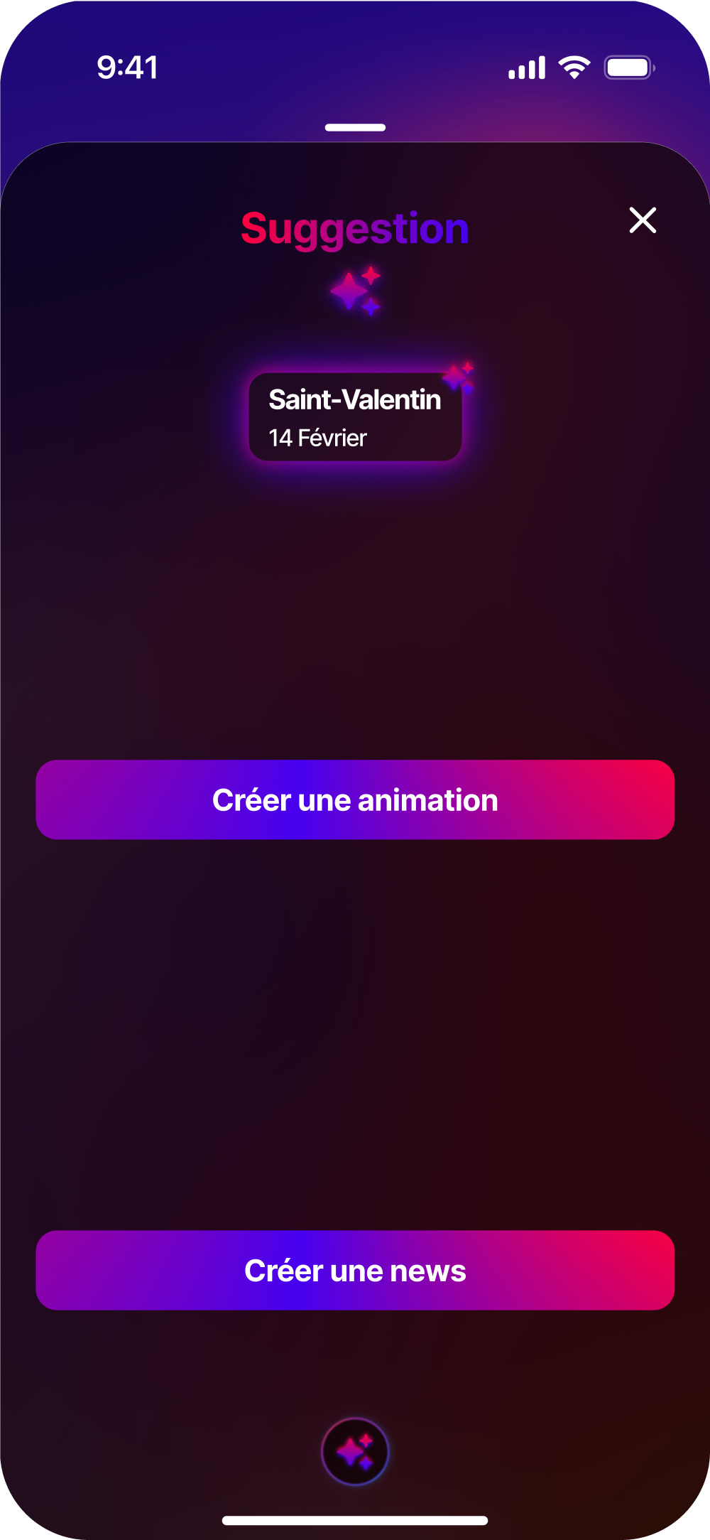 AI interface