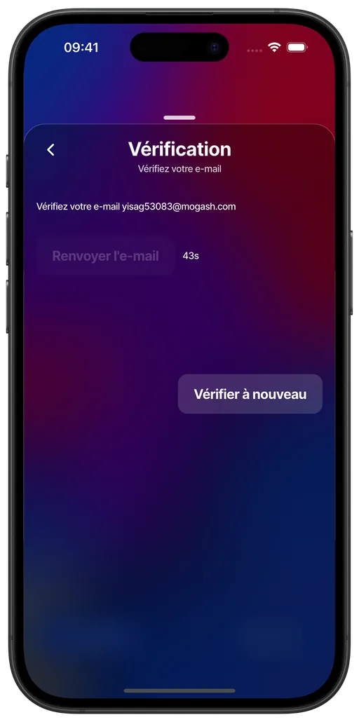 Verify your registration
