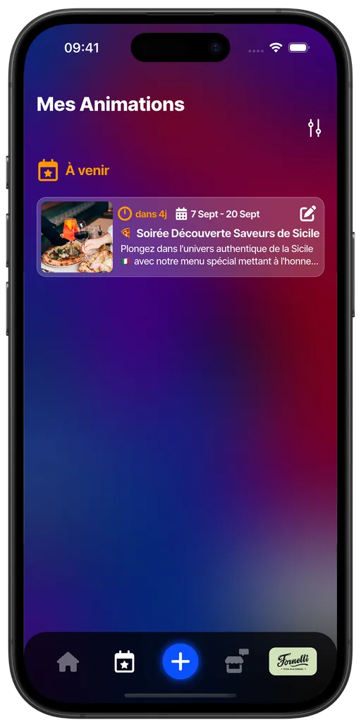 Manage your activities
