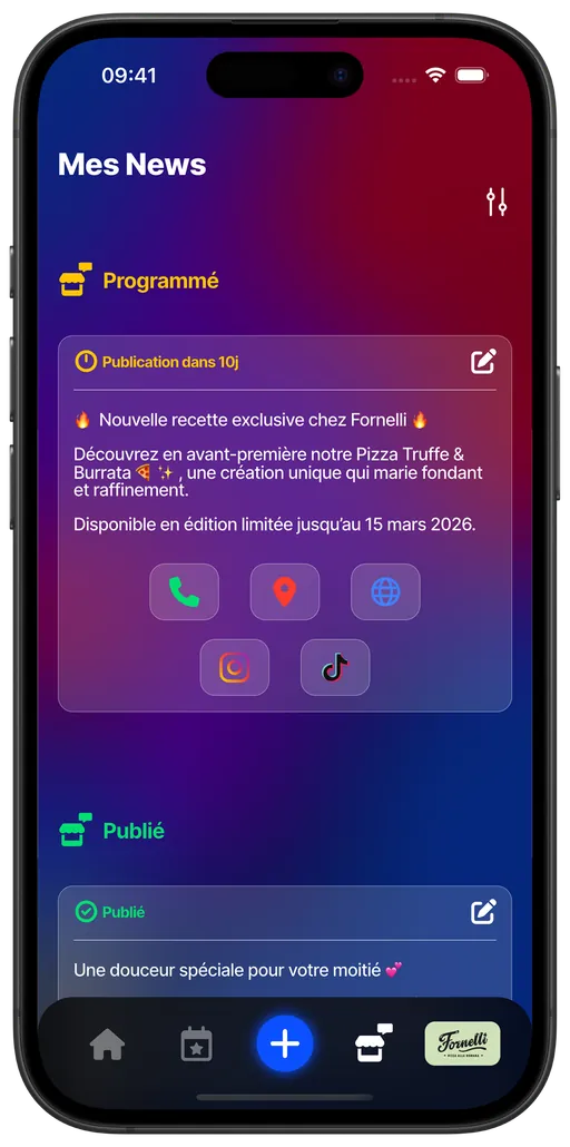 Manage your news