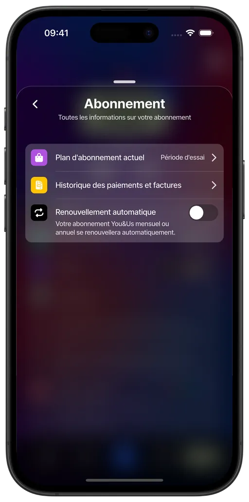 Manage your subscription