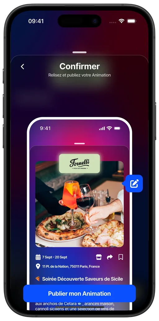 Preview and publish your activity