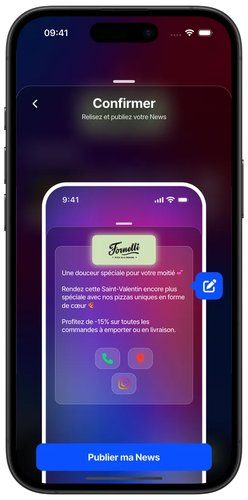 Preview and publish your news