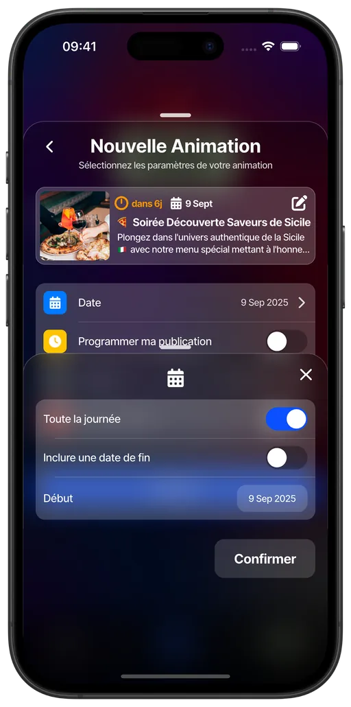 Plan multi-day activity