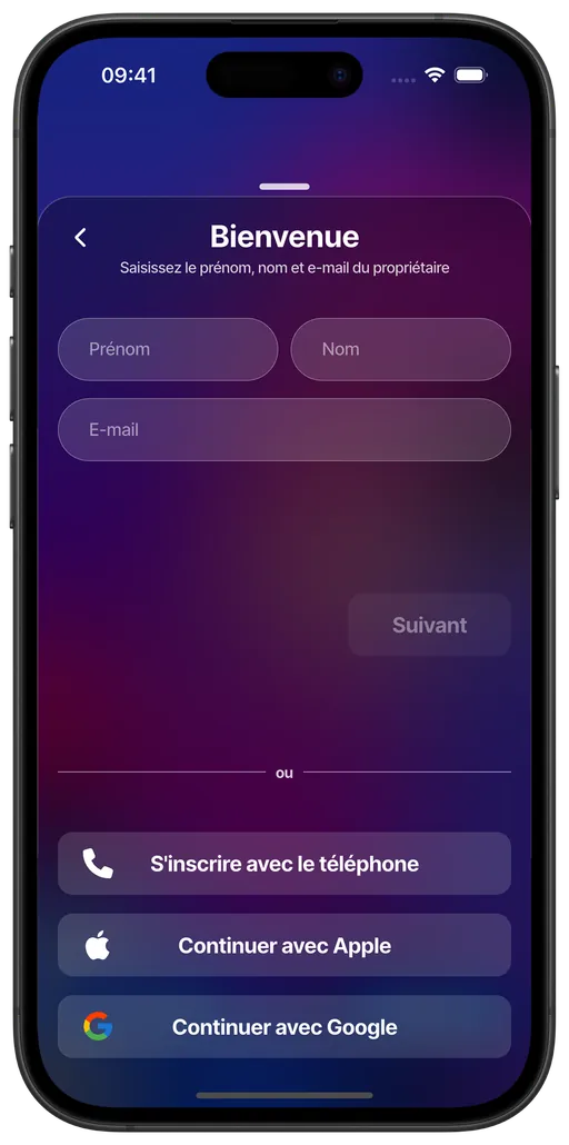 Create your merchant account