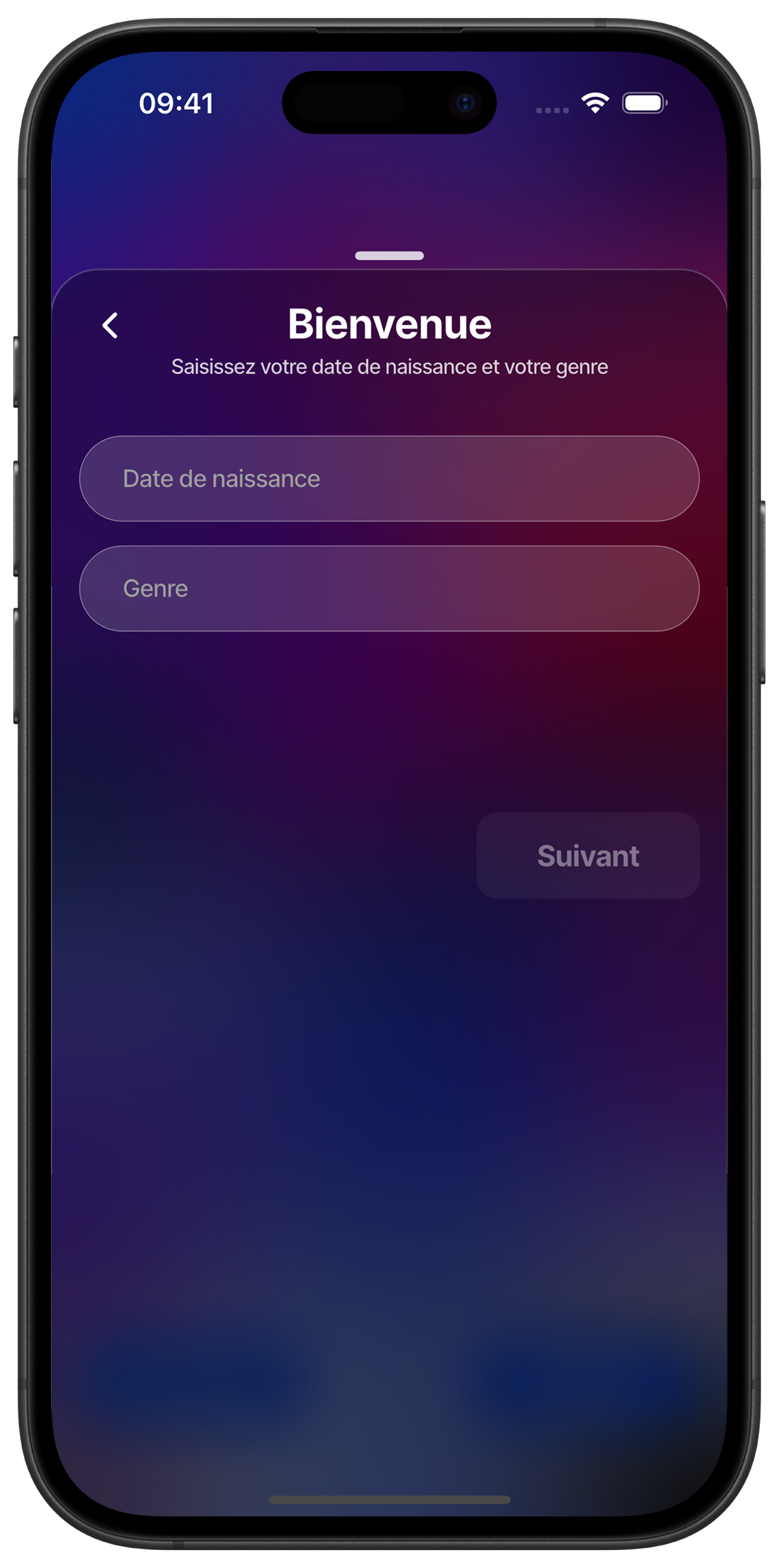 Complete your profile