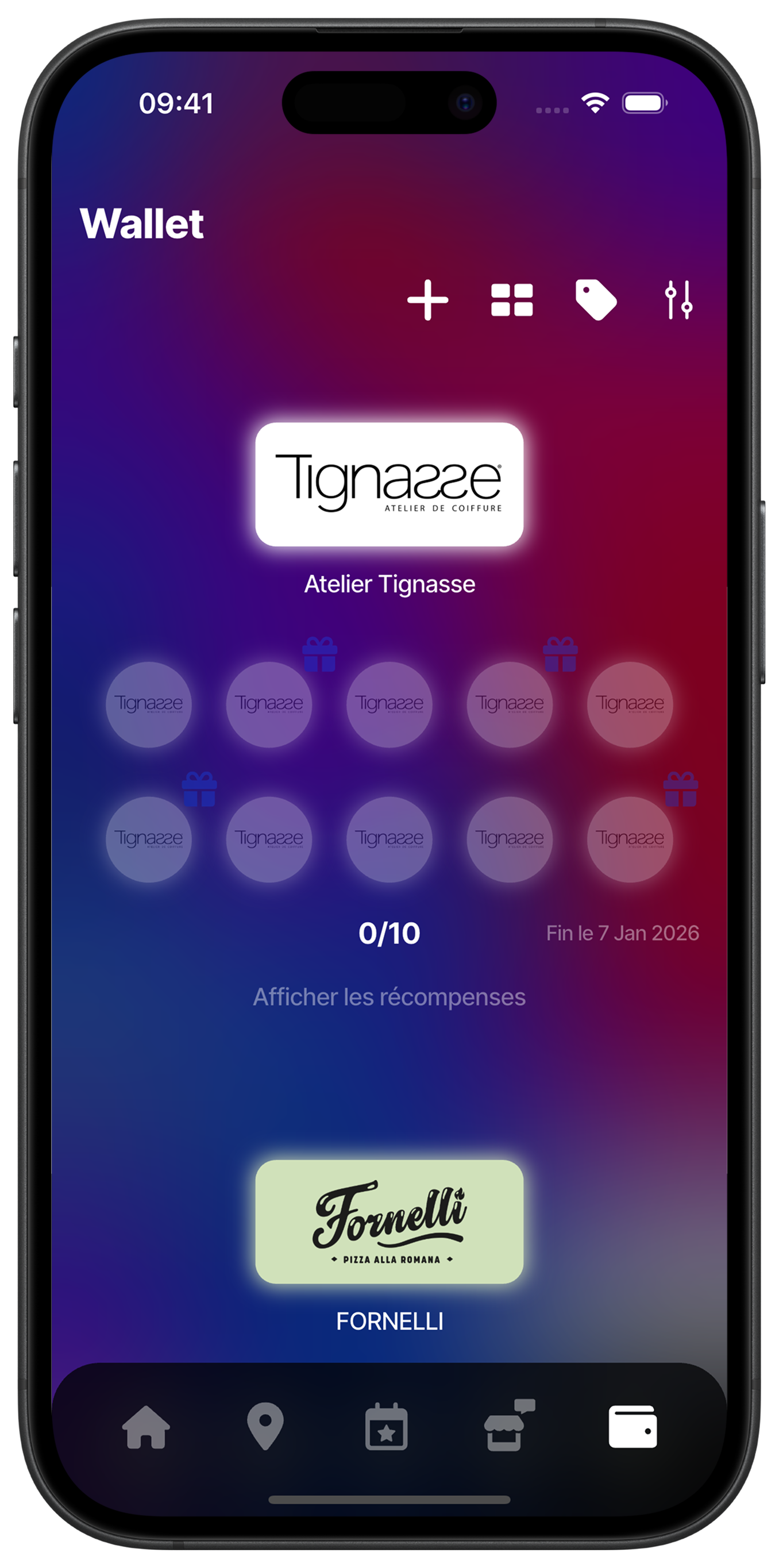 Programmes de fidélité et progression