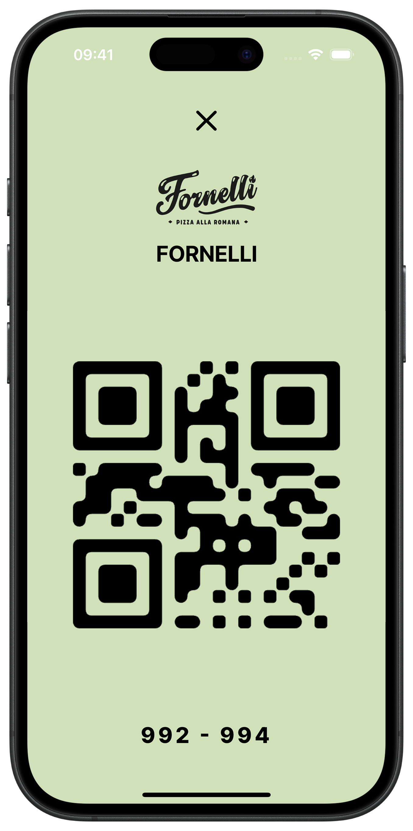 Display my QR Code support