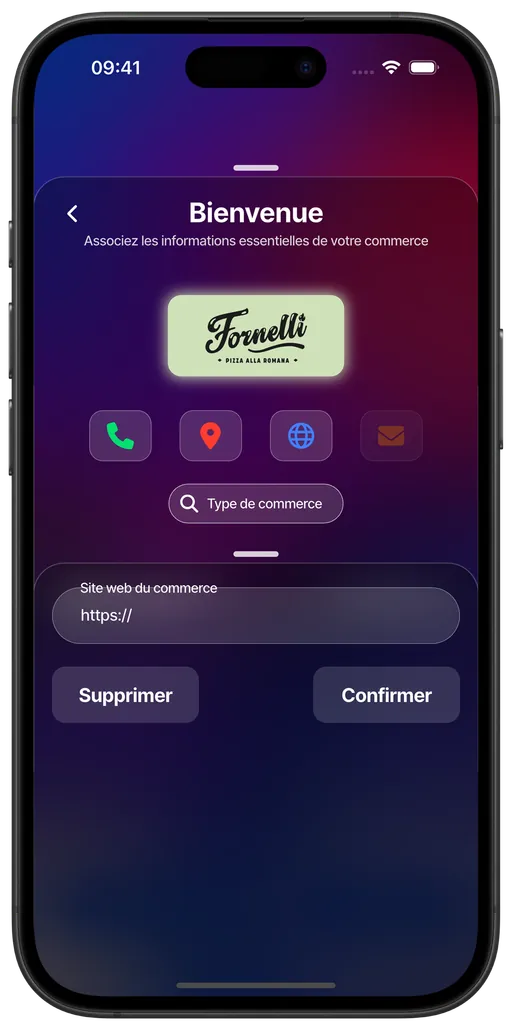 Ajouter votre site web