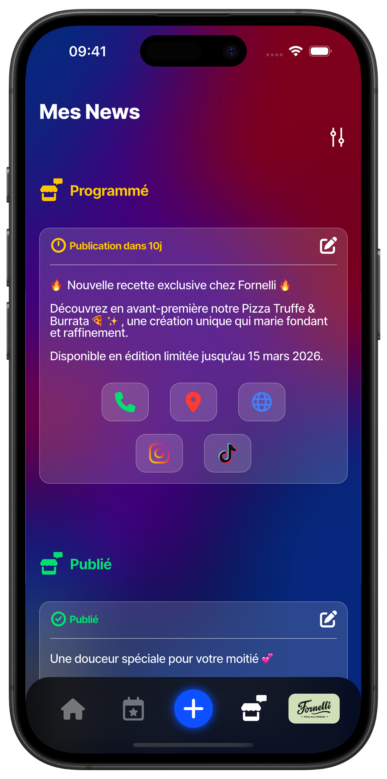 Manage your news