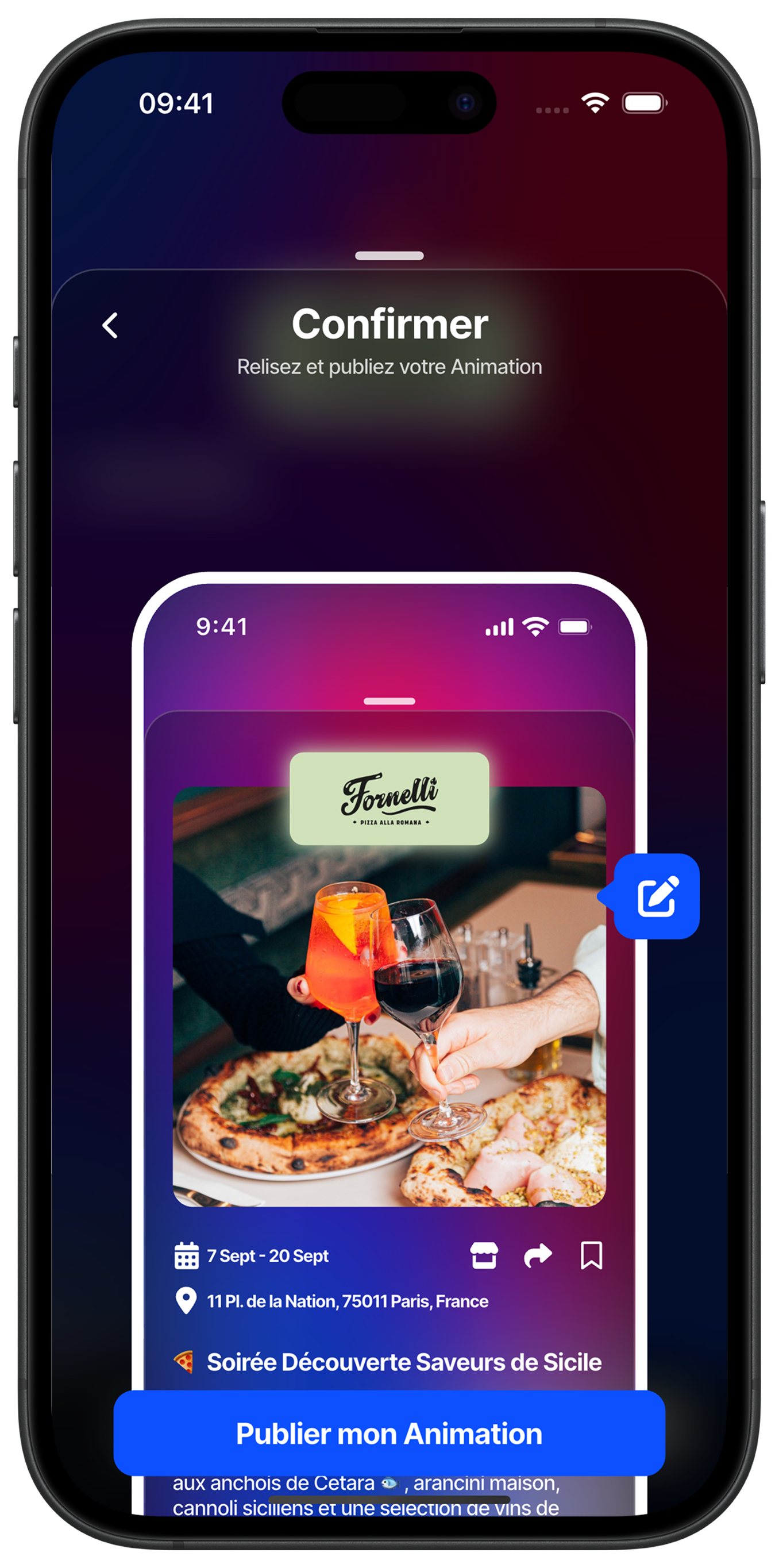 Preview and publish your activity
