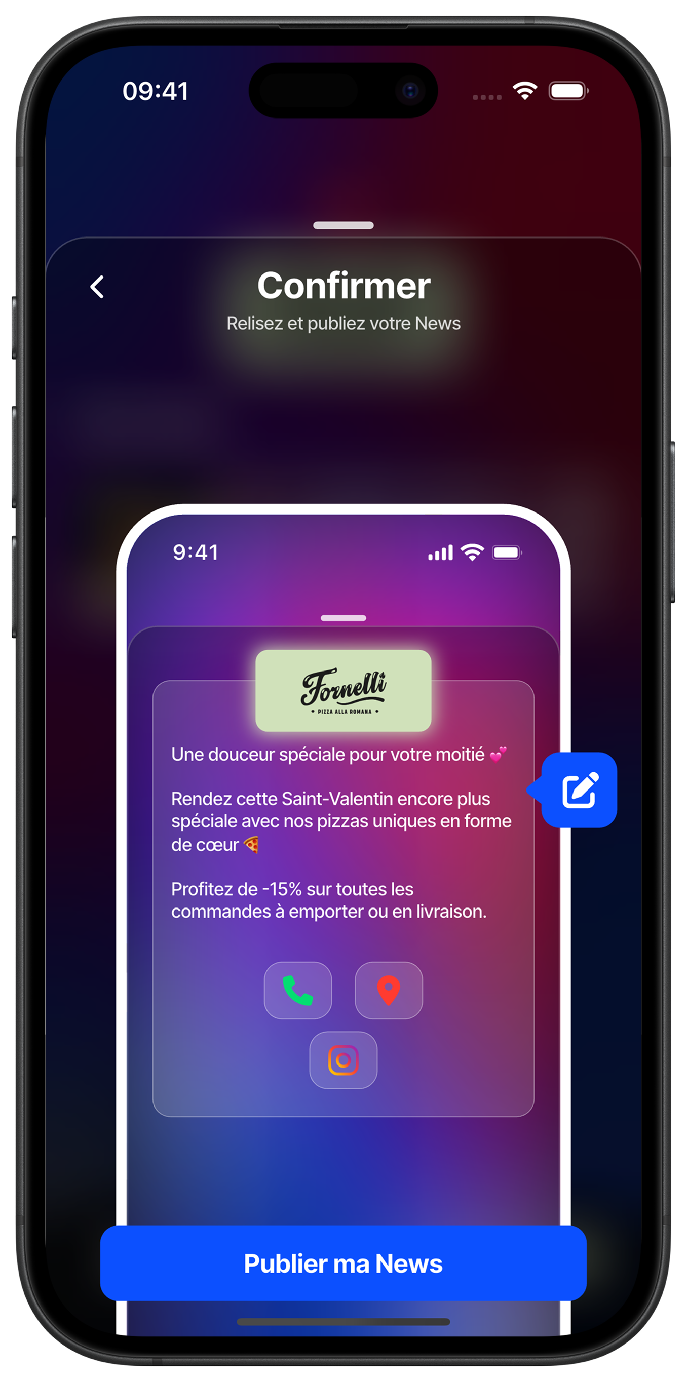 Preview and publish your news