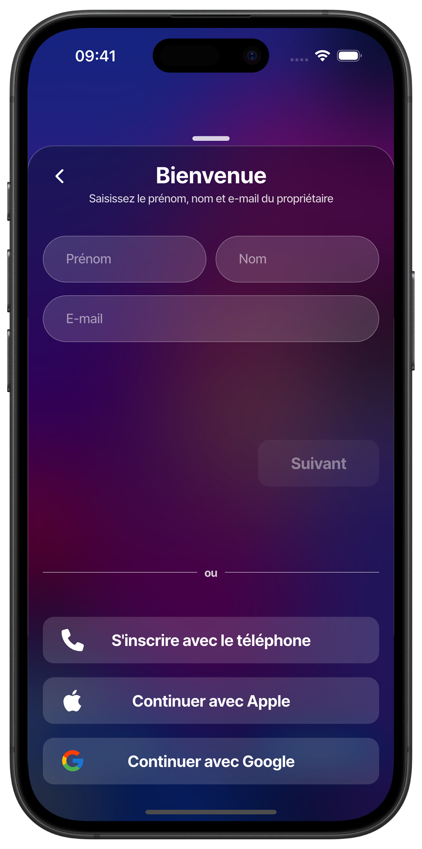 Create your merchant account